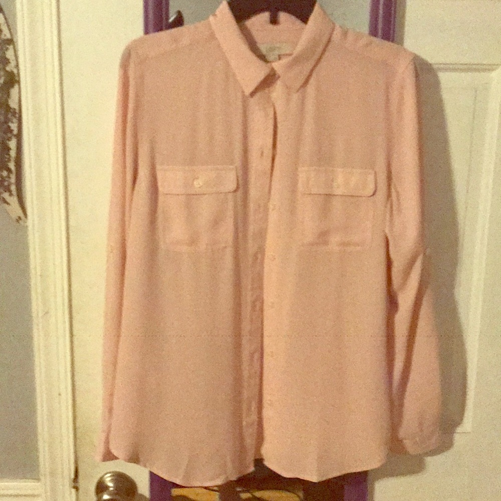 Pink blouse